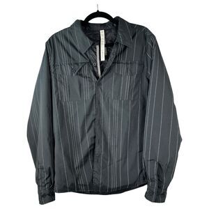 Lululemon 180 Shirt Jacket Long Sleeve Button Men's Size Medium